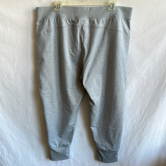 Zella super soft gray joggers with crisscross waist tie, size XL - Picture 6 of 9